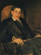 Portrait of Albert Wolff Edouard Manet